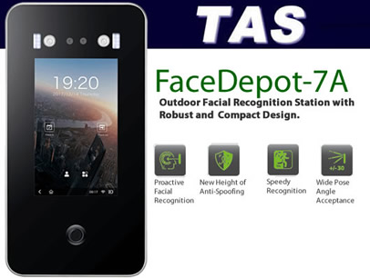 Facial recognition-Facedepot-7a access control